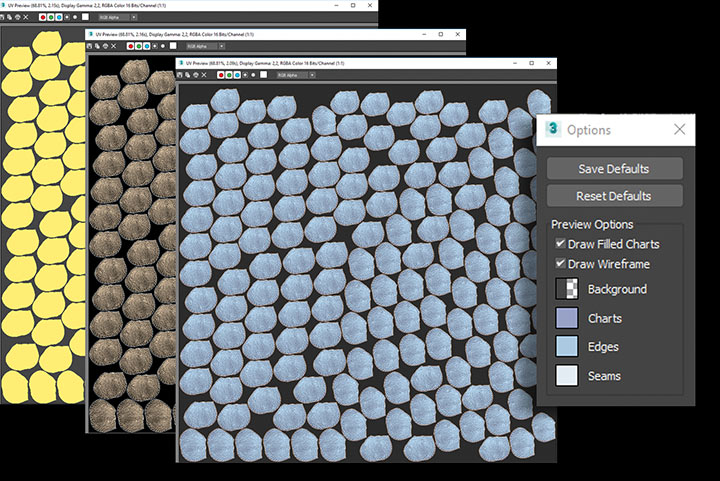 UV-Packer customization preview UV-Packer customization preview