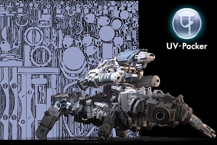 UV-Packer minimal UV-space waste UV-Packer minimal UV-space waste