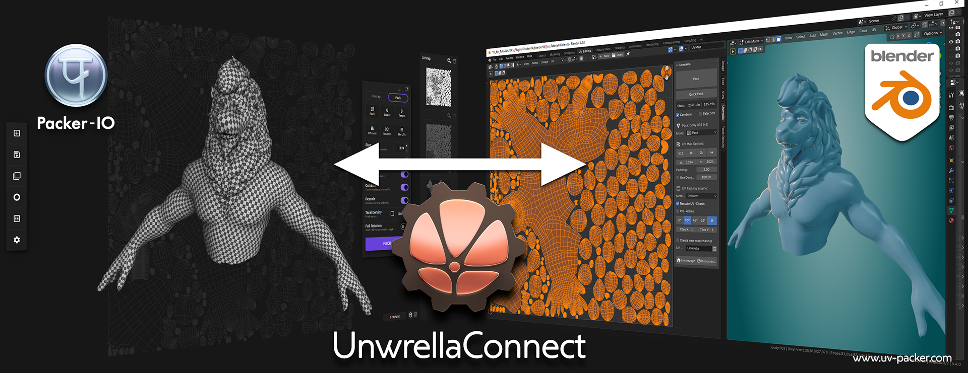 UnwrellaConnect-Packer-IO-for-Blender UnwrellaConnect-Packer-IO-for-Blender